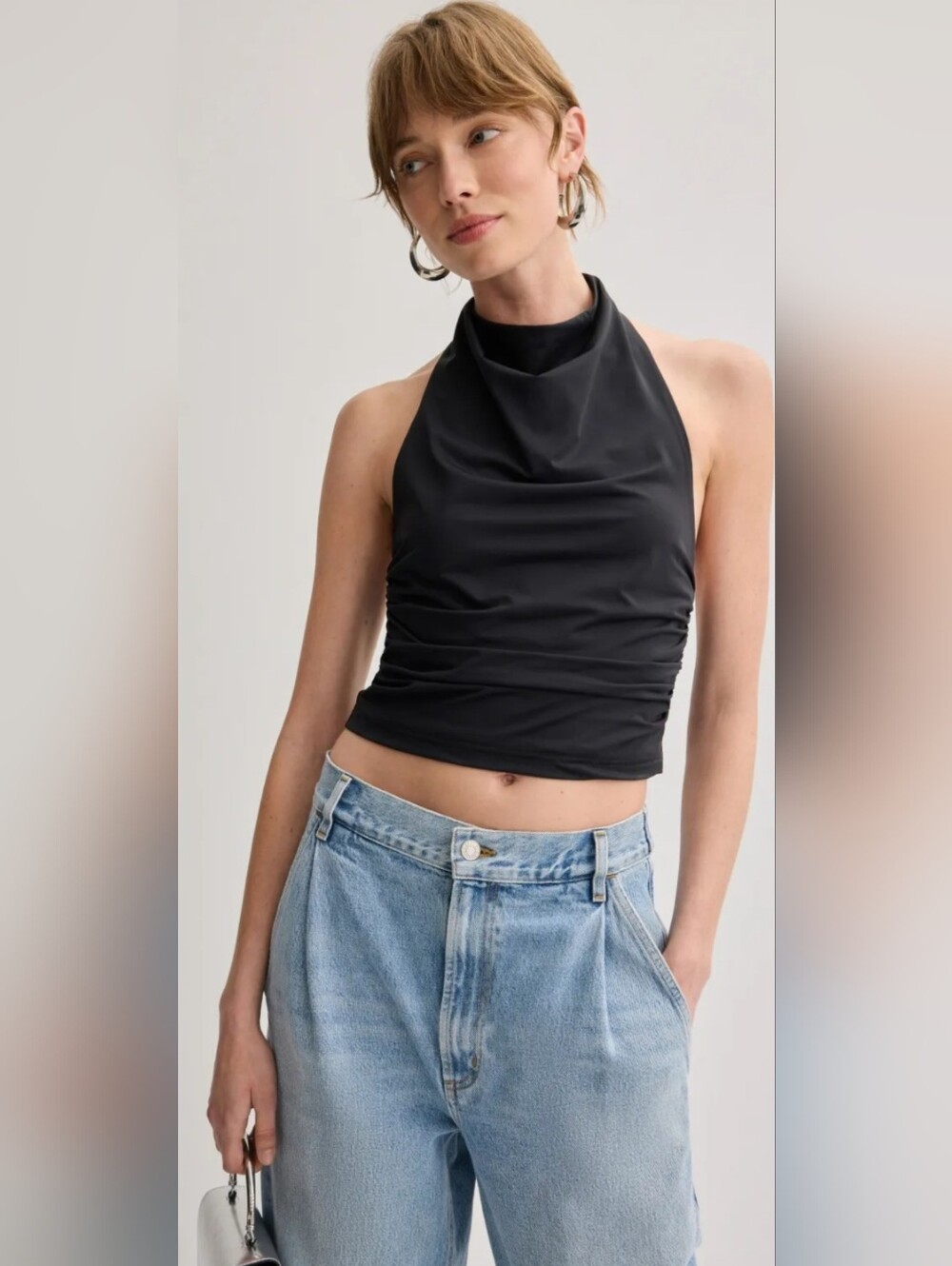 One Of Others HOT ITEM! The Delphine Top in Black. Sz 4. R2S!